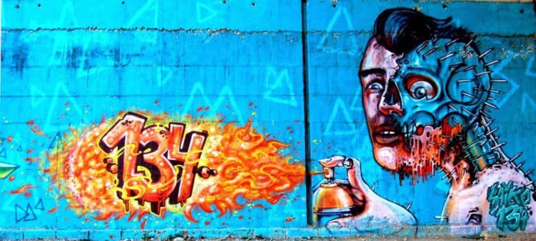 Wallspot - saiko -  - Barcelona - Agricultura - Graffity - Legal Walls - Letras, Ilustración, Otros