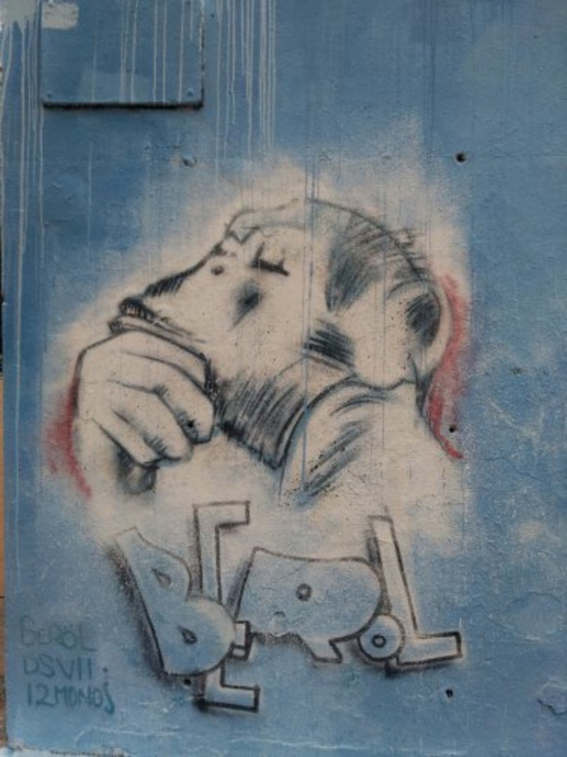 Wallspot - Berol377 -  - Barcelona - Tres Xemeneies - Graffity - Legal Walls - Lletres, Il·lustració
