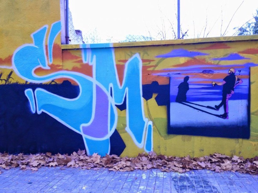 Wallspot - SM 172 -  - Barcelona - Agricultura - Graffity - Legal Walls - Stencil