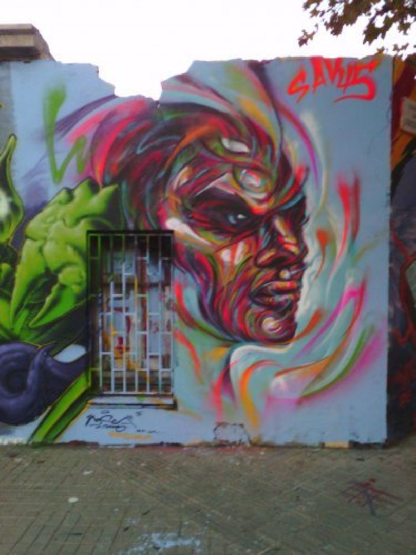 Wallspot - savf -  - Barcelona - Agricultura - Graffity - Legal Walls - Il·lustració, Altres