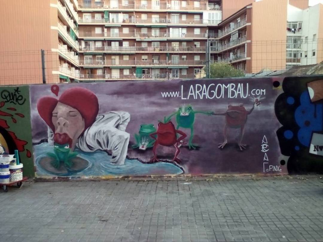 Wallspot - araL - - araL - Barcelona - Tres Xemeneies - Graffity - Legal Walls - 