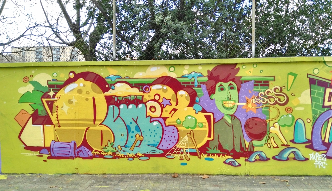 Wallspot - bemie -  - Barcelona - Agricultura - Graffity - Legal Walls - 