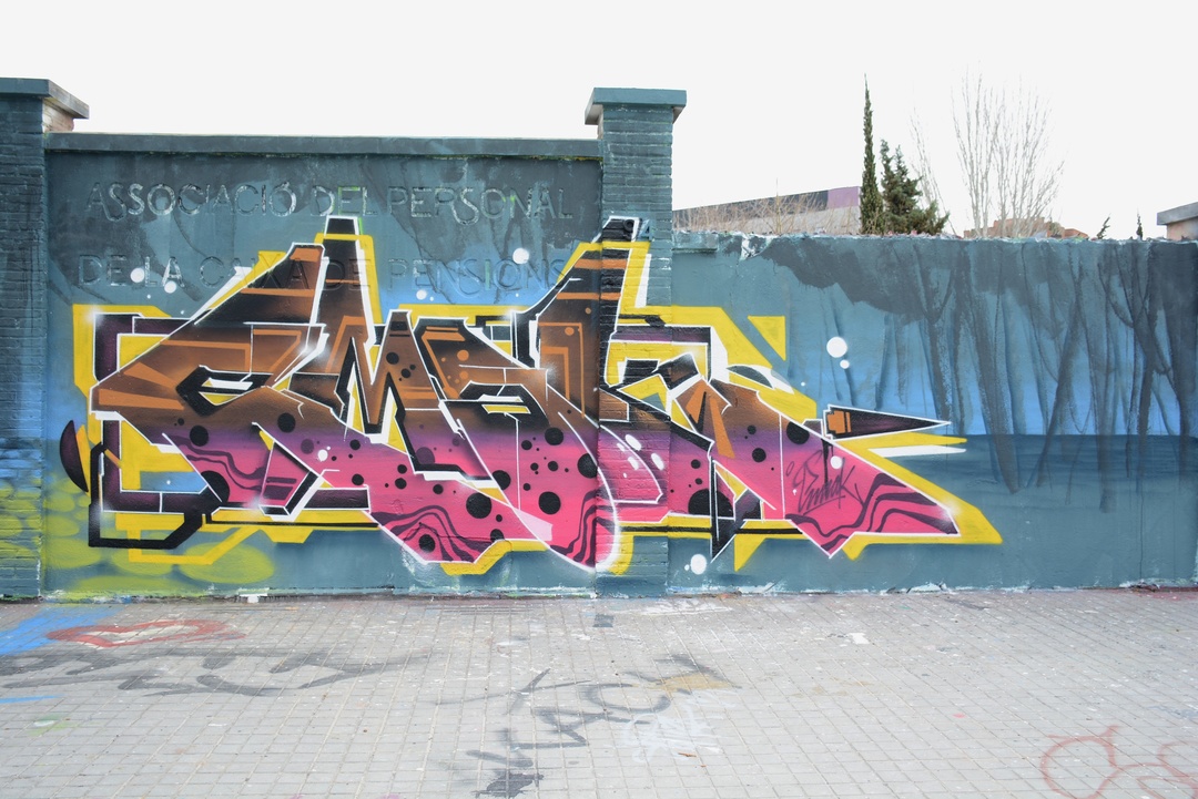 Wallspot - Lluís Olivé - ELEMAK - Barcelona - Agricultura - Graffity - Legal Walls -  - Artist - elemak
