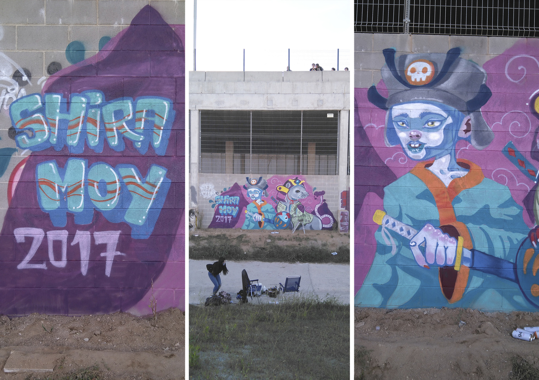 Wallspot - El Moy - Forum Place - El Moy - Barcelona - Forum Place - Graffity - Legal Walls - 