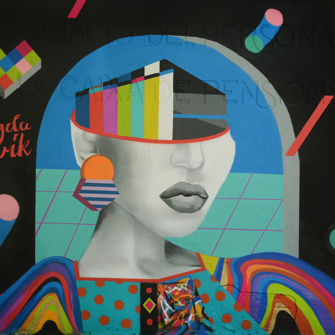 Wallspot - Magda Ćwik - Tin - Barcelona - Agricultura - Graffity - Legal Walls - Ilustración