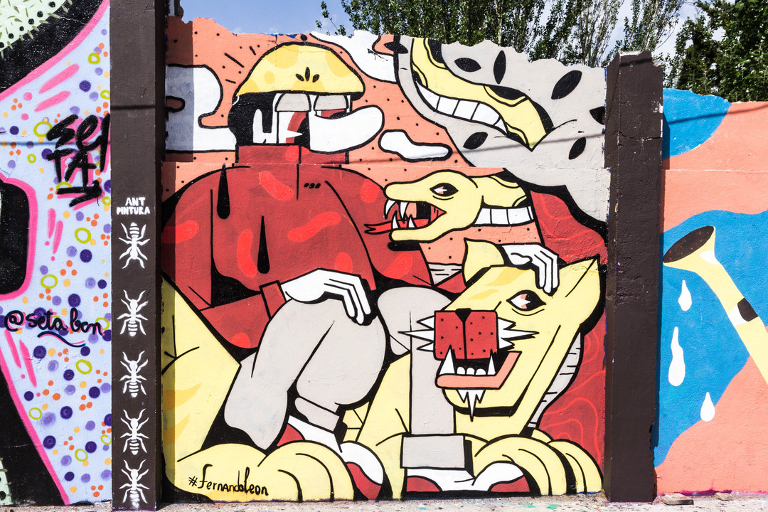 Wallspot - JOAN PIÑOL - JOAN PIÑOL - Project 11/07/2017 - Barcelona - Agricultura - Graffity - Legal Walls -  - Artist - Fernando Leon