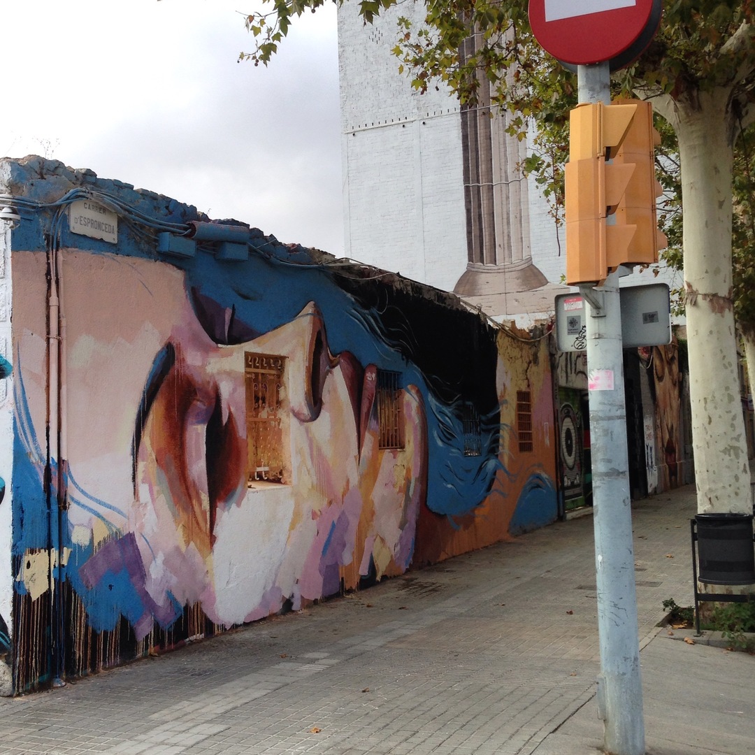 Wallspot - Rockaxson - REST IN PEACE - Barcelona - Selva de Mar - Graffity - Legal Walls - Il·lustració - Artist - manumanu