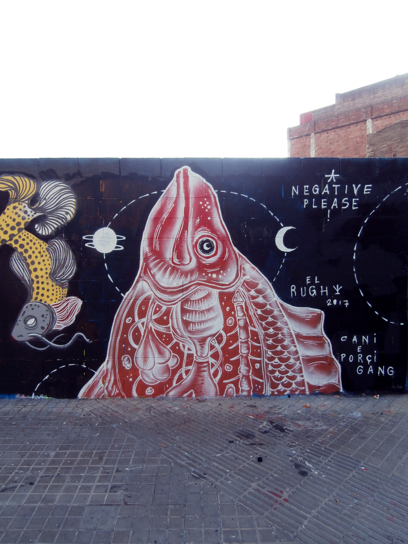 Wallspot - El Rughi - Poble Nou - El Rughi - Barcelona - Poble Nou - Graffity - Legal Walls - Ilustración, Otros