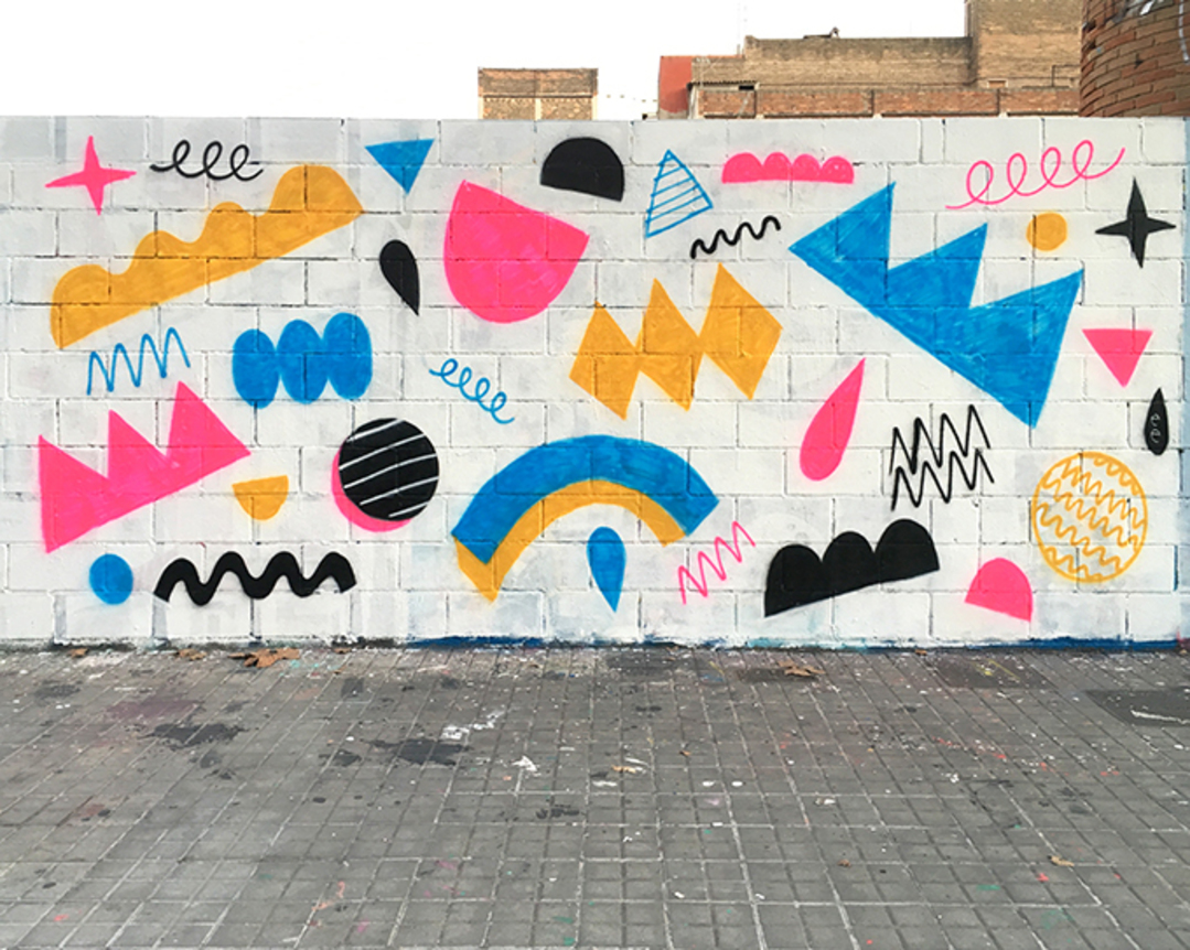 Wallspot - EmilyE - Poble Nou - EmilyE - Barcelona - Poble Nou - Graffity - Legal Walls - Illustration