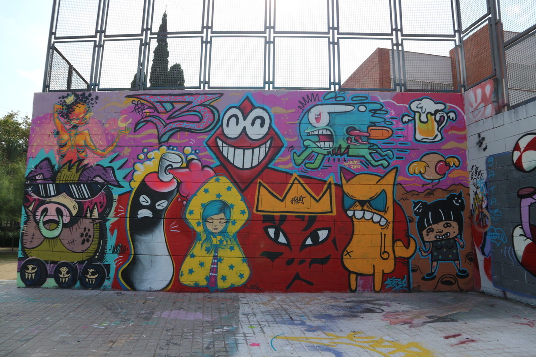 Wallspot - lacastillo - SPRAY - Barcelona - Drassanes - Graffity - Legal Walls - Il·lustració, Altres