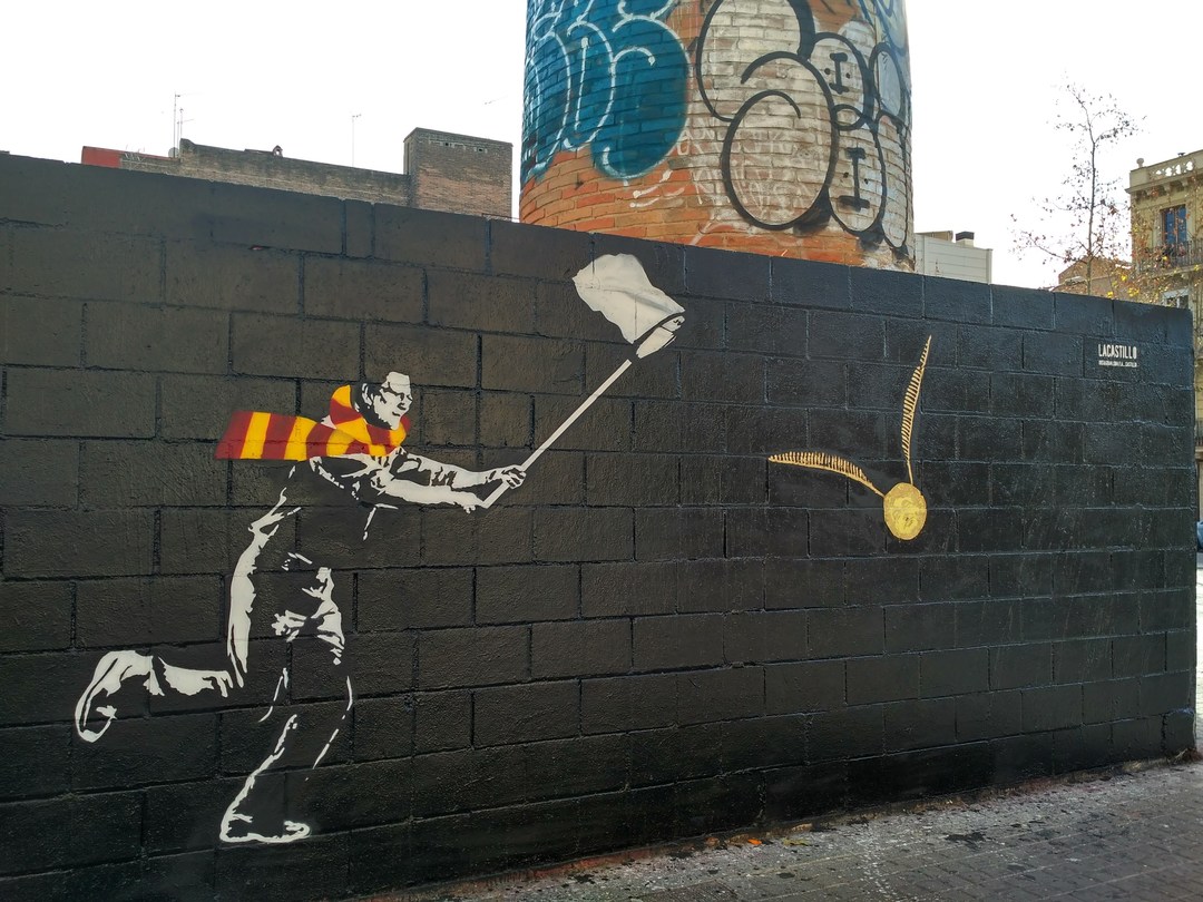 Wallspot - evalop - evalop - Projecte 30/12/2017 - Barcelona - Poble Nou - Graffity - Legal Walls - Illustration - Artist - lacastillo