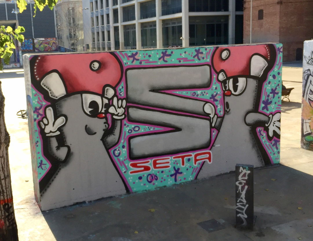 Wallspot - setabcn -  - Barcelona - Tres Xemeneies - Graffity - Legal Walls - 