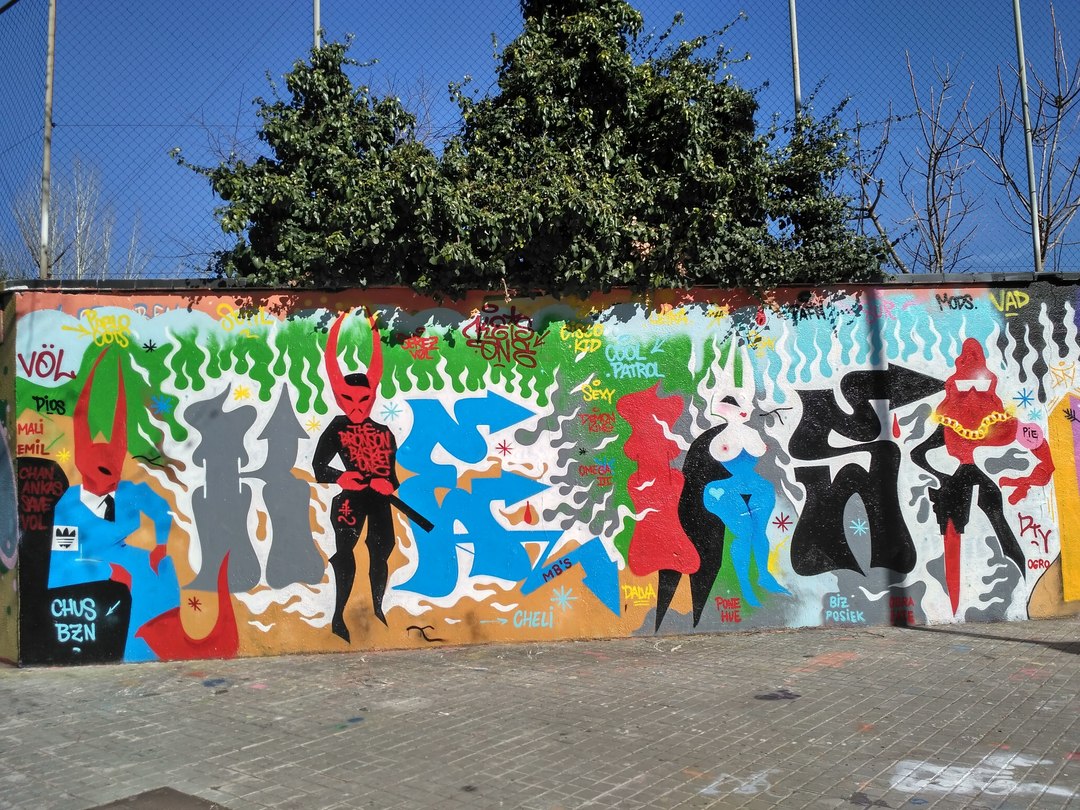 Wallspot - evalop - evalop - Project 02/03/2018 - Barcelona - Agricultura - Graffity - Legal Walls - Illustration