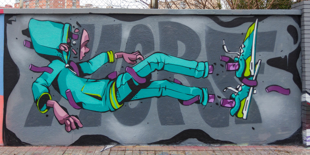 Wallspot - JOAN PIÑOL - JOAN PIÑOL - Projecte 06/03/2018 - Barcelona - Agricultura - Graffity - Legal Walls - Il·lustració