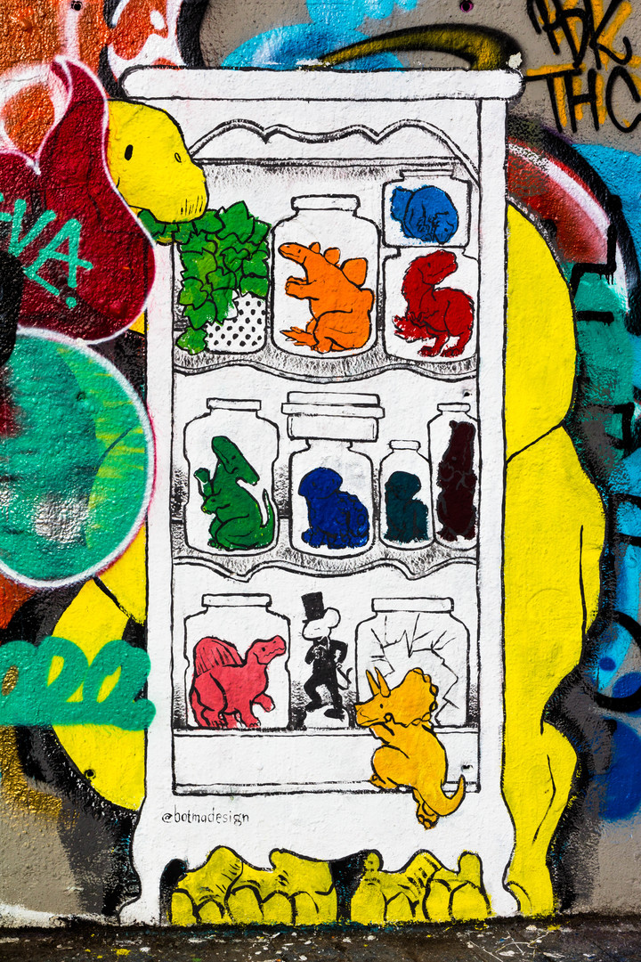Wallspot - JOAN PIÑOL - JOAN PIÑOL - Projecte 12/03/2018 - Barcelona - Tres Xemeneies - Graffity - Legal Walls - Il·lustració