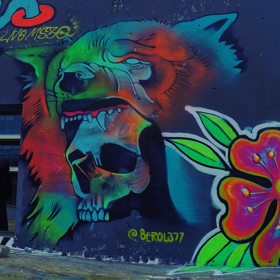 Wallspot - Berol377 - Tres Xemeneies - Barcelona - Tres Xemeneies - Graffity - Legal Walls - Il·lustració