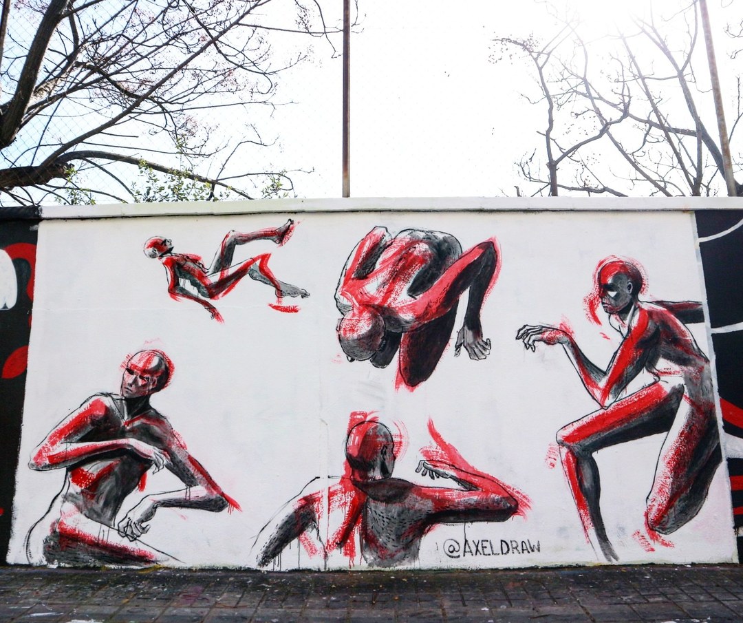 Wallspot - senyorerre3 - Art AXEL DRAW - Barcelona - Agricultura - Graffity - Legal Walls - Illustration