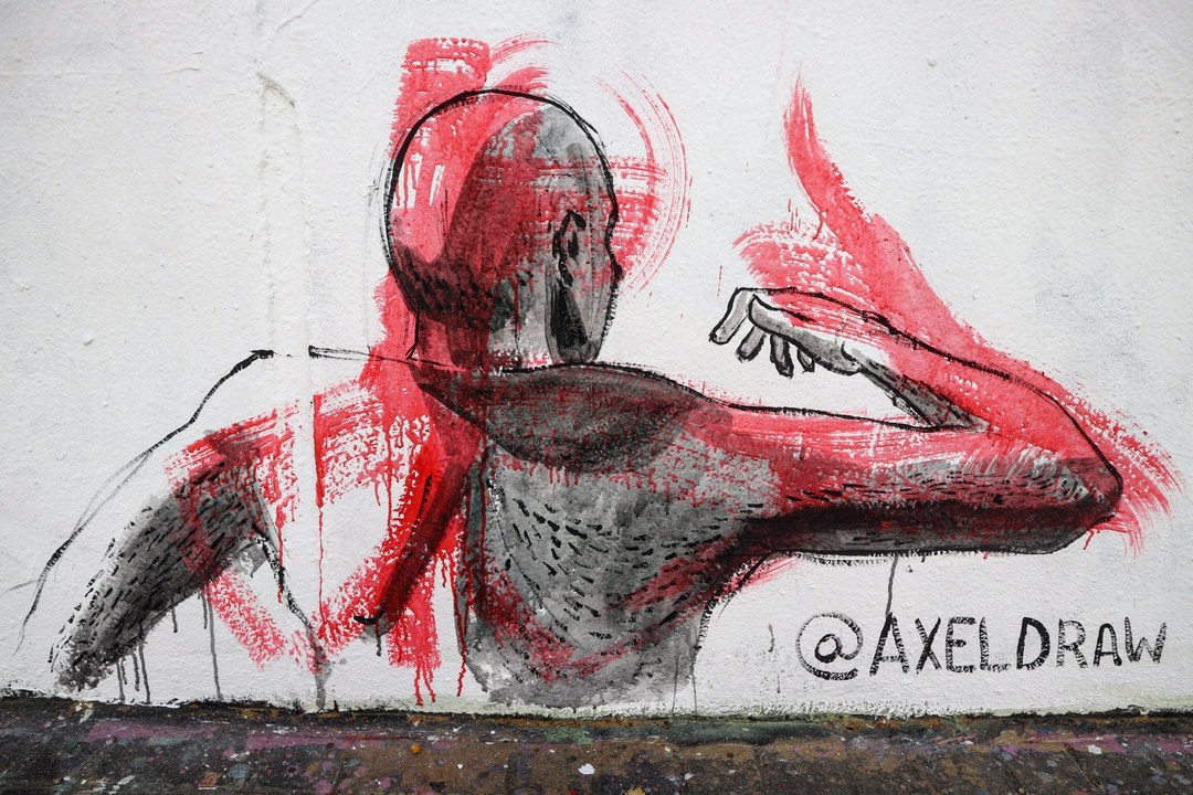 Wallspot - senyorerre3 - Art AXEL DRAW - Barcelona - Agricultura - Graffity - Legal Walls - Ilustración