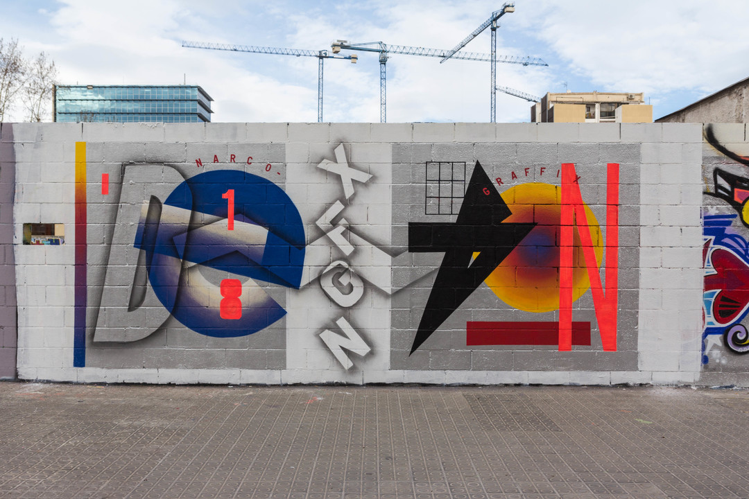 Wallspot - JOAN PIÑOL - JOAN PIÑOL - Projecte 11/04/2018 - Barcelona - Poble Nou - Graffity - Legal Walls -  - Artist - degon