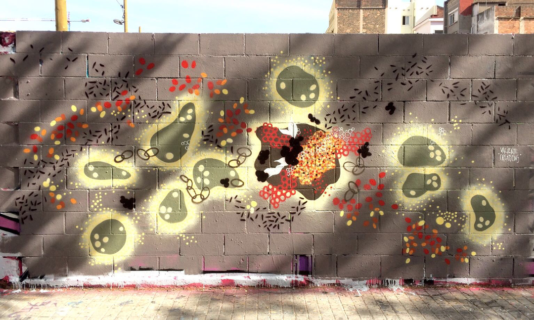 Wallspot - Valiente Creations -  - Barcelona - Poble Nou - Graffity - Legal Walls - 