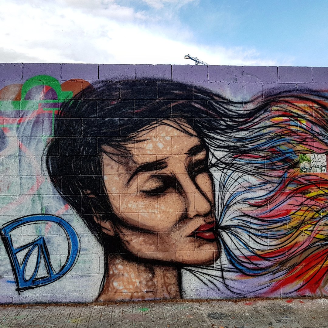 Wallspot - senyorerre3 - Art DALA - Barcelona - Poble Nou - Graffity - Legal Walls - Illustration
