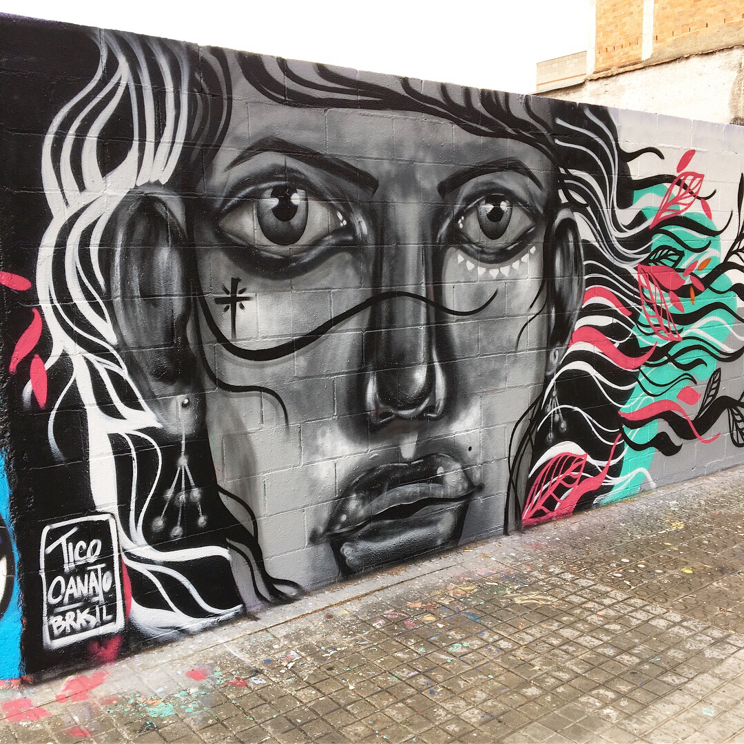 Wallspot - tico canato - Poble Nou - Barcelona - Poble Nou - Graffity - Legal Walls - 