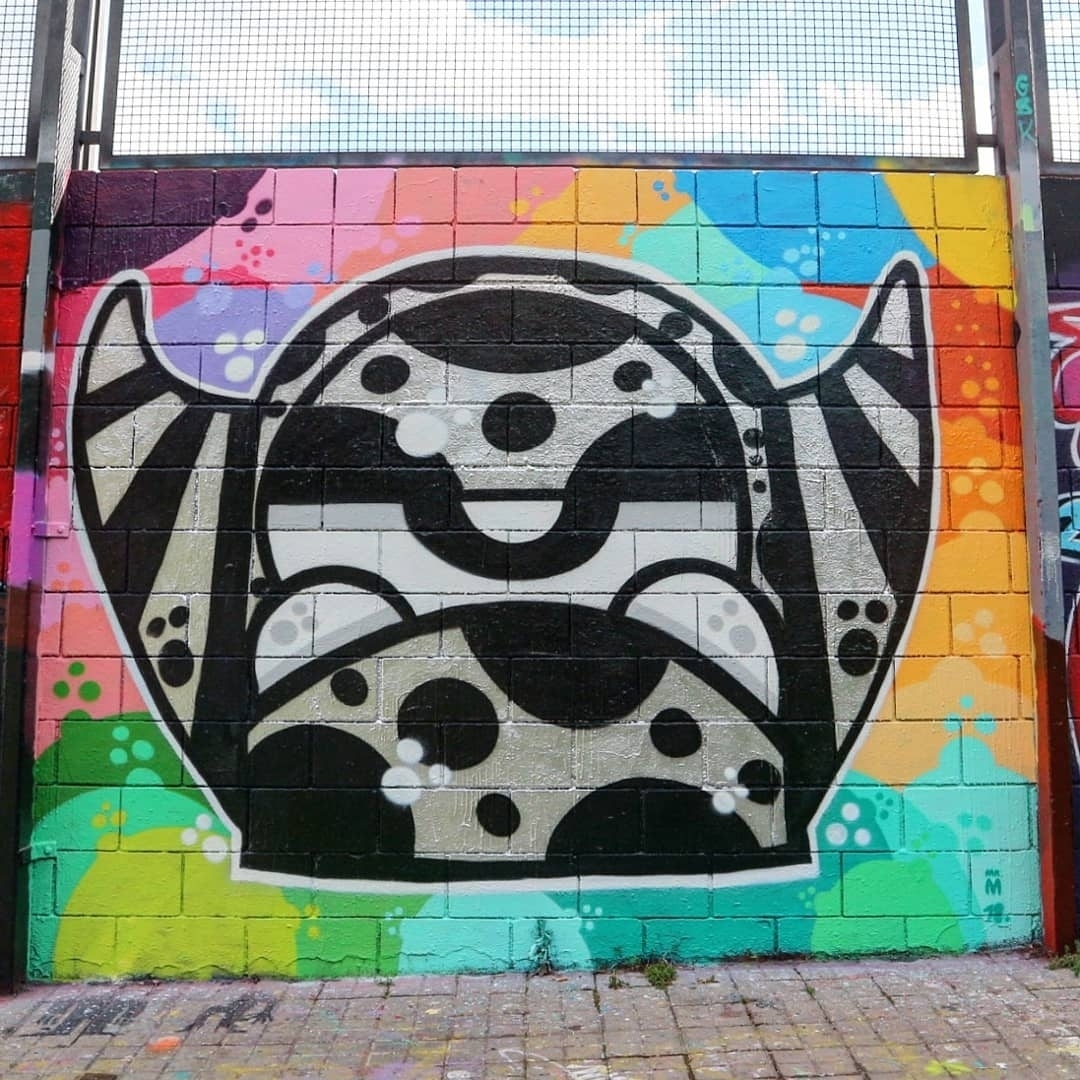 Wallspot - senyorerre3 - Art MR.M - Barcelona - Drassanes - Graffity - Legal Walls - 