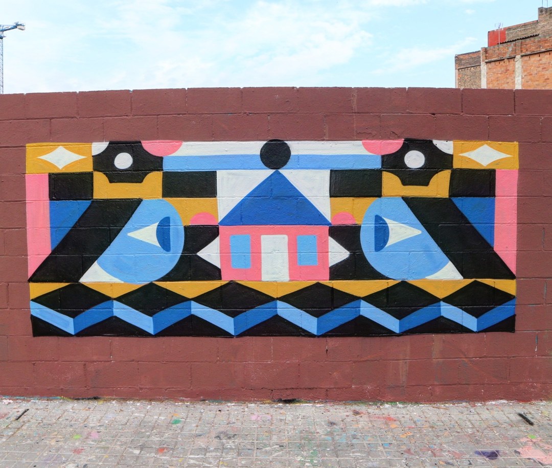 Wallspot - senyorerre3 - Art OSIER LUTHER - Barcelona - Poble Nou - Graffity - Legal Walls - Il·lustració - Artist - Osier Luther