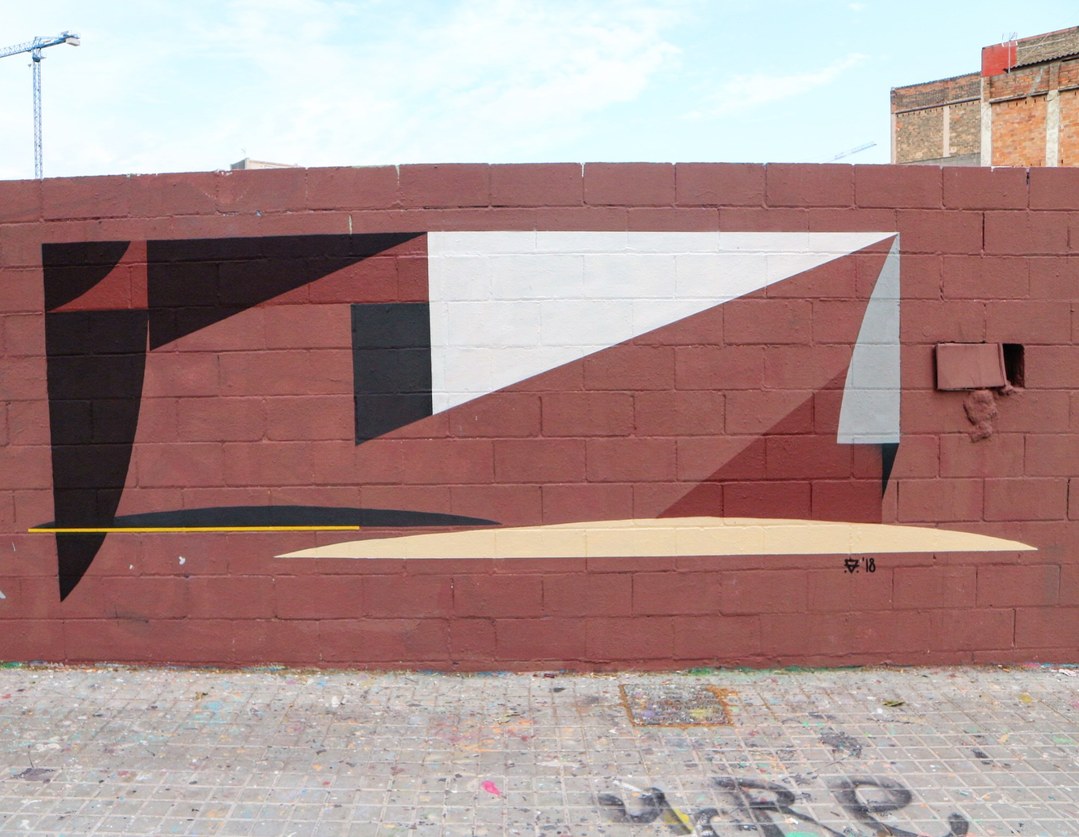 Wallspot - senyorerre3 - Art NICO BARRIOS - Barcelona - Poble Nou - Graffity - Legal Walls - Il·lustració - Artist - Nico Barrios