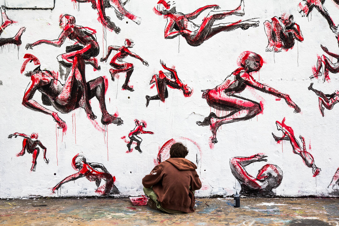 Wallspot - JOAN PIÑOL - JOAN PIÑOL - Projecte 27/05/2018 - Barcelona - Tres Xemeneies - Graffity - Legal Walls - Ilustración - Artist - @Axeldraw