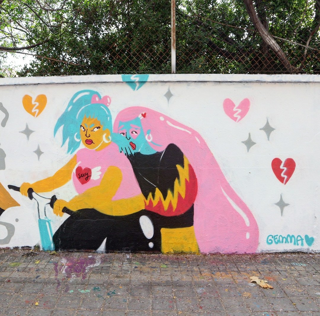 Wallspot - senyorerre3 - Art GEMMA FONTANALS - Barcelona - Agricultura - Graffity - Legal Walls - Il·lustració - Artist - gemfontanals