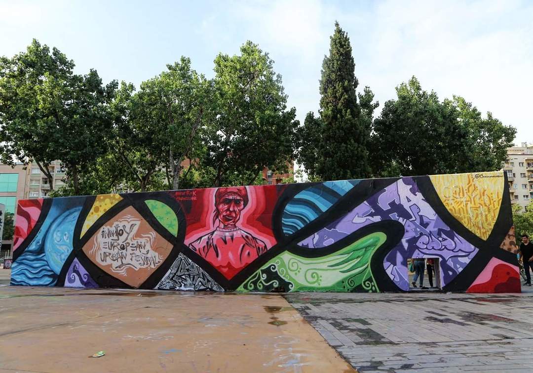 Wallspot - senyorerre3 - Art CATIA MASSA & ROKE & CHAN - Barcelona - Tres Xemeneies - Graffity - Legal Walls - Il·lustració - Artist - chaner