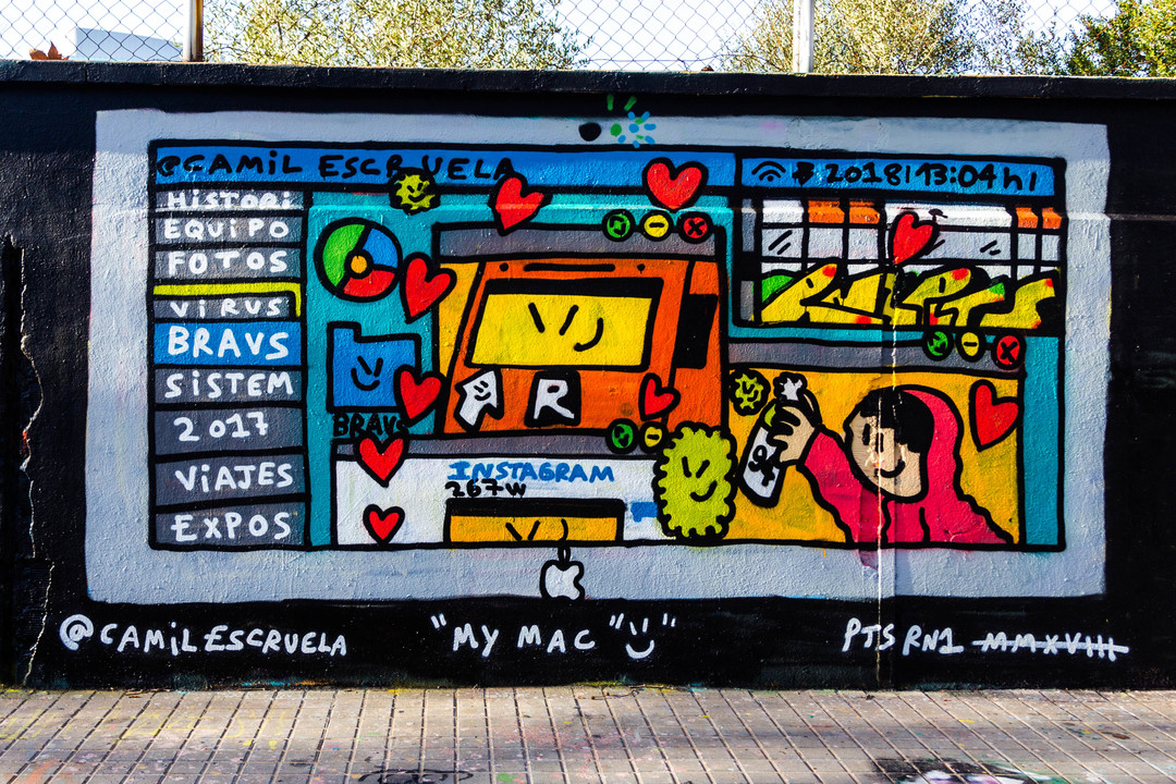 Wallspot - JOAN PIÑOL - JOAN PIÑOL - Projecte 15/06/2018 - Barcelona - Agricultura - Graffity - Legal Walls - Il·lustració