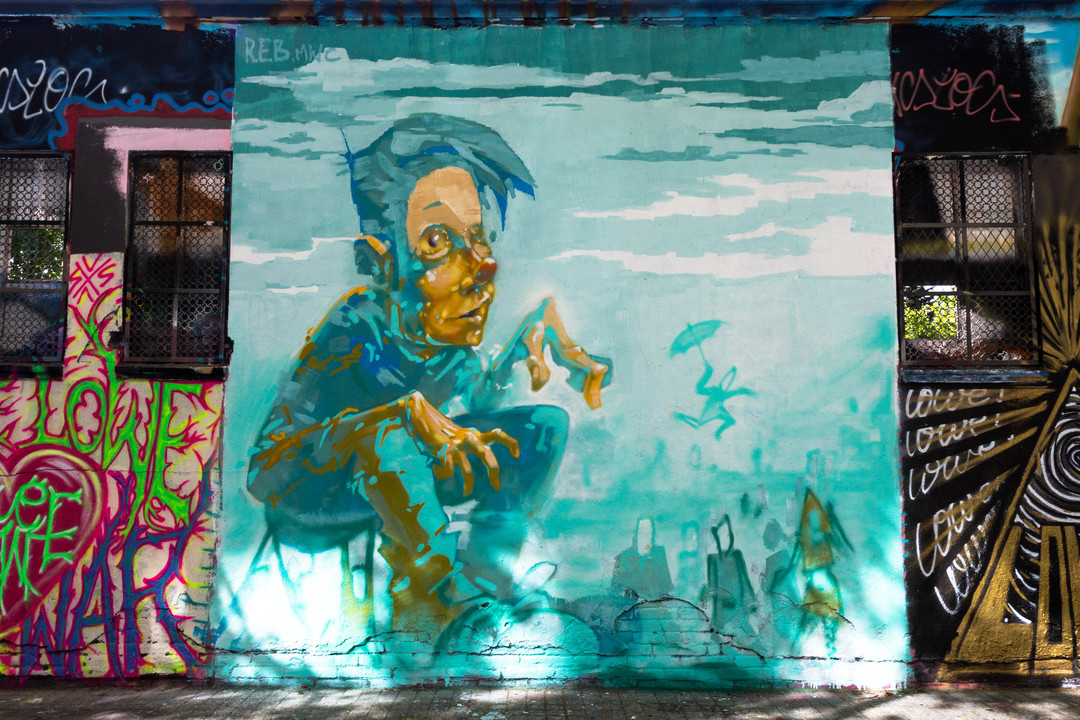 Wallspot - JOAN PIÑOL - REB MWC - Barcelona - Agricultura - Graffity - Legal Walls - Ilustración - Artist - reb.mwc