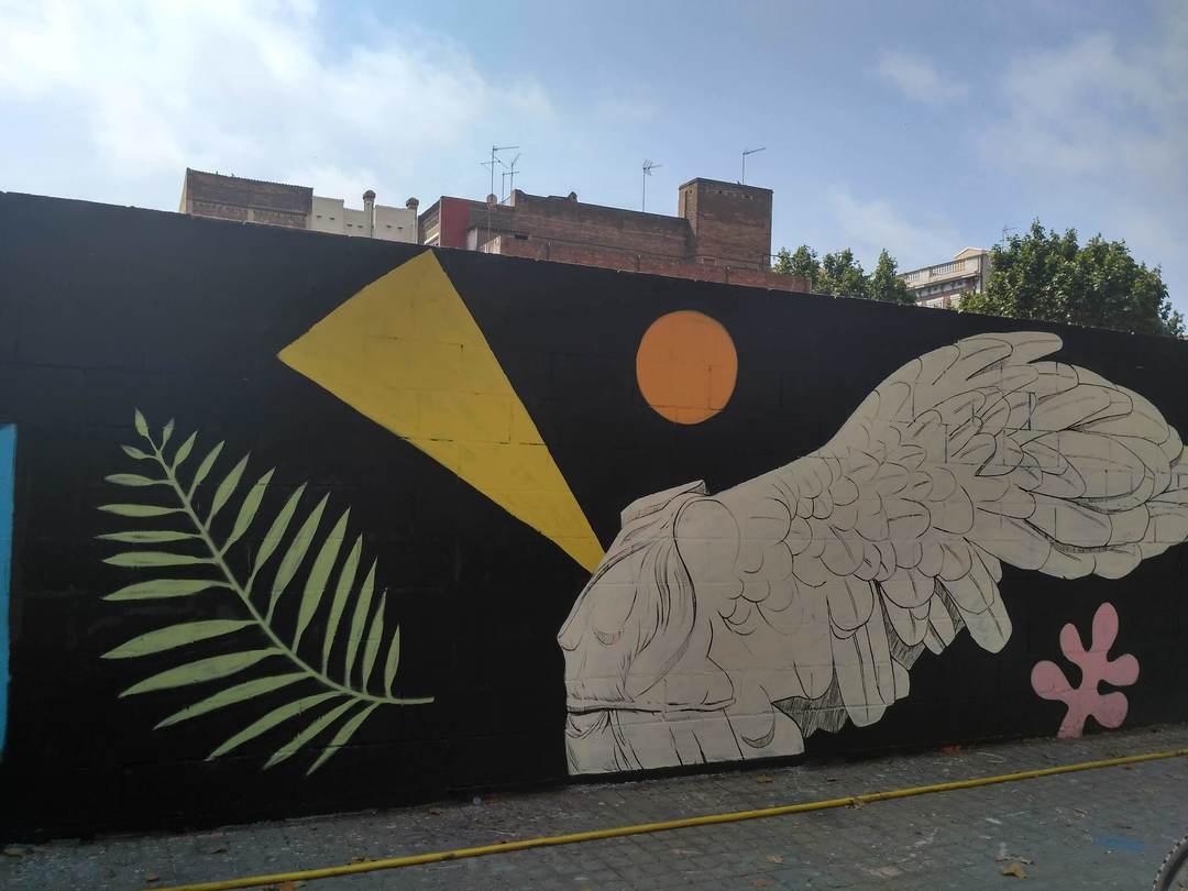 Wallspot - evalop - evalop - Project 11/07/2018 - Barcelona - Poble Nou - Graffity - Legal Walls - Illustration