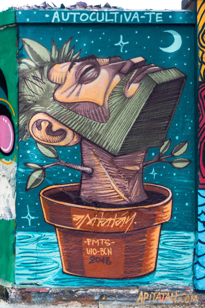 Wallspot - JOAN PIÑOL - APITATAN - Barcelona - Agricultura - Graffity - Legal Walls - Ilustración