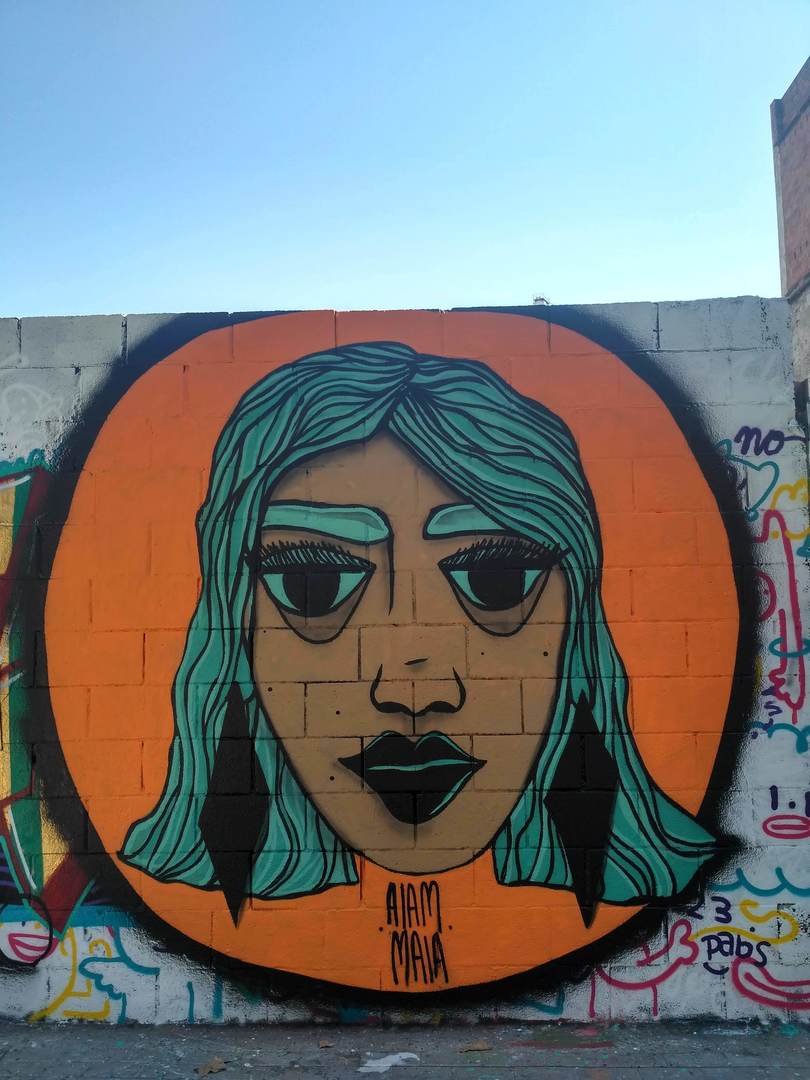 Wallspot - evalop - evalop - Proyecto 26/07/2018 - Barcelona - Poble Nou - Graffity - Legal Walls - Illustration - Artist - aiam maia