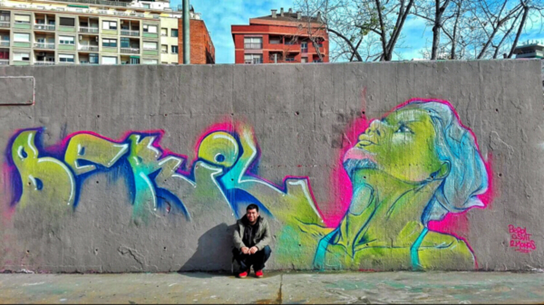 Wallspot - Berol377 - Tres Xemeneies - Barcelona - Tres Xemeneies - Graffity - Legal Walls - Letras, Ilustración