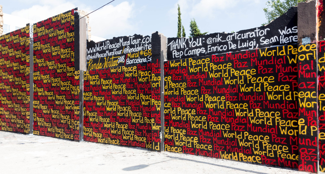 Wallspot - JOAN PIÑOL - WORLD PEACE MURAL TOURE - Barcelona - Agricultura - Graffity - Legal Walls - 