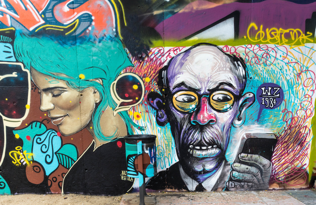 Wallspot - JOAN PIÑOL - DERZ i WZ_1984 - Barcelona - Agricultura - Graffity - Legal Walls - 