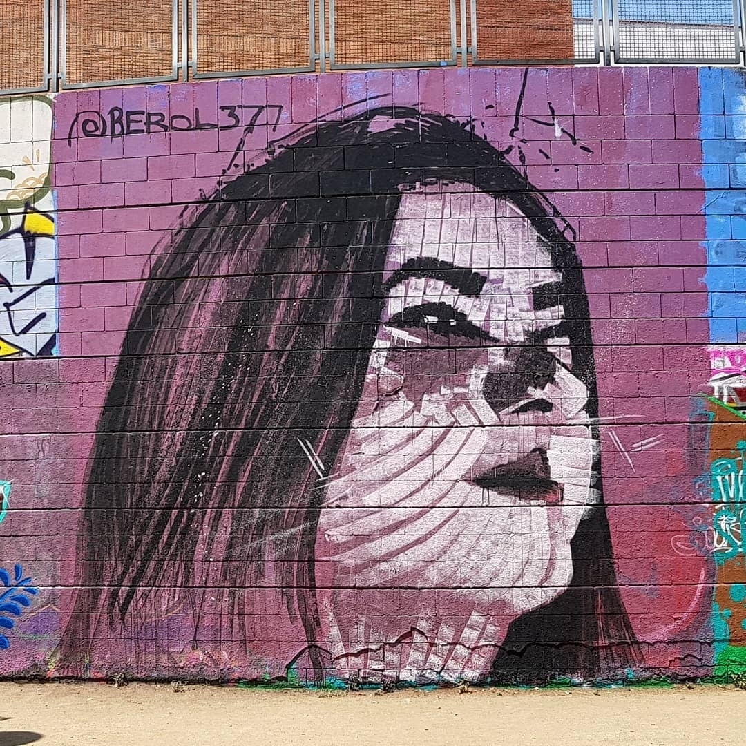 Wallspot - senyorerre3 - Art BEROL - Barcelona - Drassanes - Graffity - Legal Walls - Il·lustració