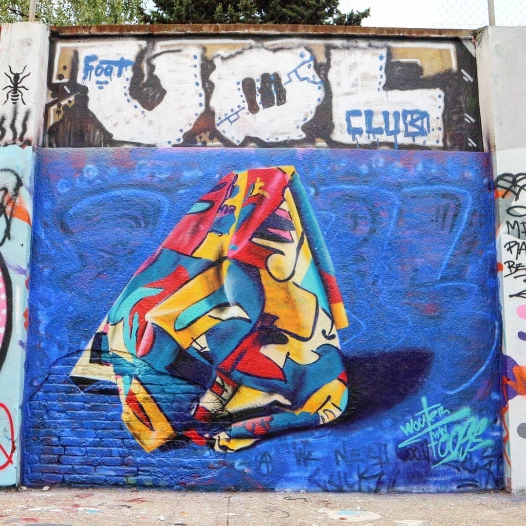 Wallspot - senyorerre3 - Art FOOSE - Barcelona - Agricultura - Graffity - Legal Walls - Ilustración