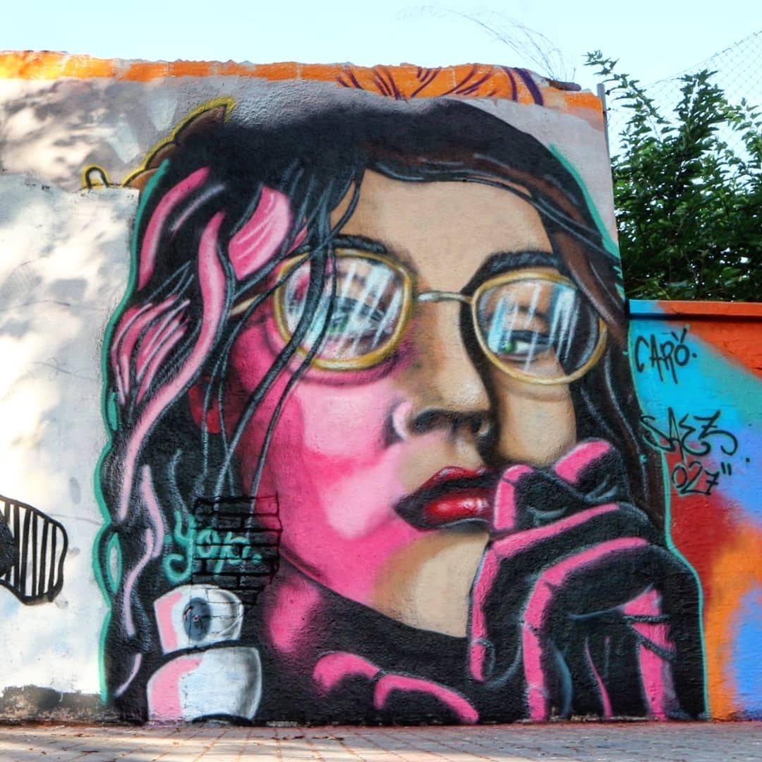 Wallspot - senyorerre3 - Art SAEZ - Barcelona - Agricultura - Graffity - Legal Walls - Il·lustració