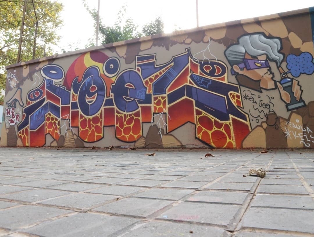 Wallspot - senyorerre3 - Art EL JOEL - Barcelona - Agricultura - Graffity - Legal Walls - Letters, Illustration