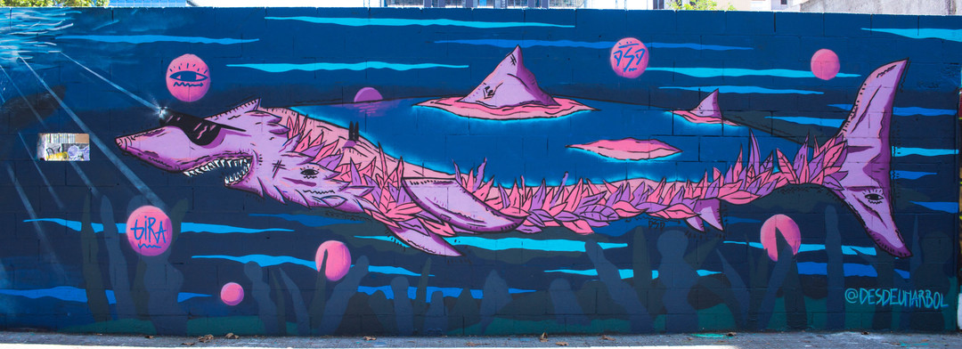 Wallspot - JOAN PIÑOL - JOAN PIÑOL - Projecte 21/10/2018 - Barcelona - Poble Nou - Graffity - Legal Walls - Ilustración - Artist - desdeunarbol
