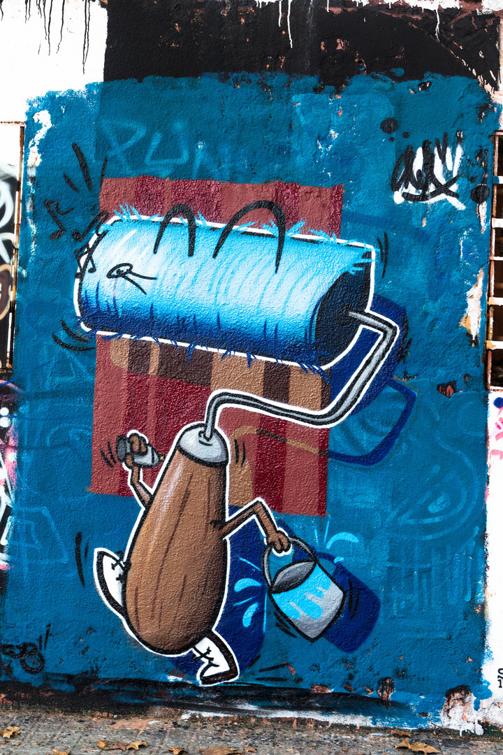 Wallspot - JOAN PIÑOL - JOAN PIÑOL - Projecte 29/10/2018 - Barcelona - Western Town - Graffity - Legal Walls - Ilustración