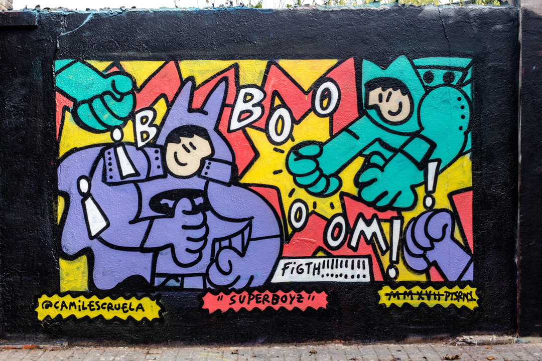 Wallspot - JOAN PIÑOL - KAMIL ESCRUELA - Barcelona - Agricultura - Graffity - Legal Walls - Il·lustració - Artist - kamil escruela
