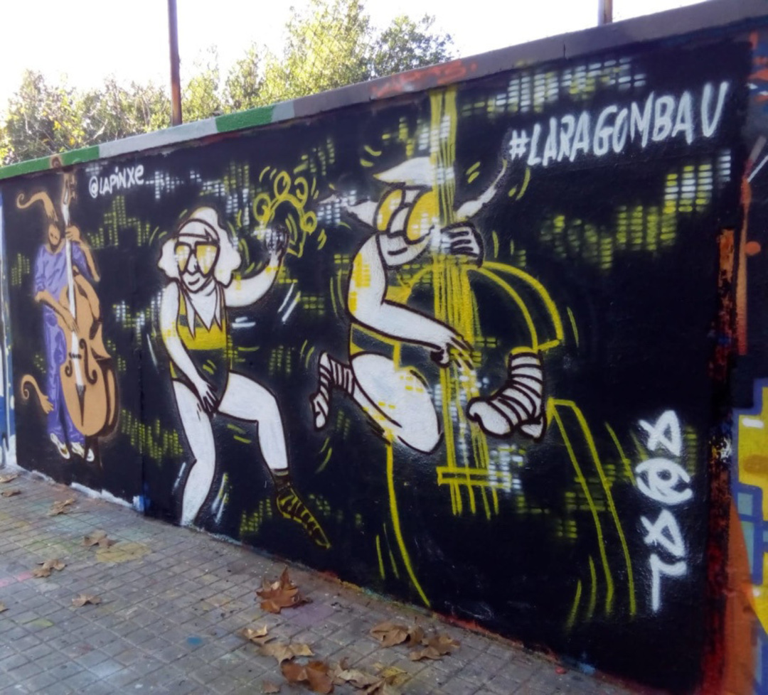 Wallspot - araL -  aRaLiLaPiNXe - Barcelona - Agricultura - Graffity - Legal Walls - Illustration