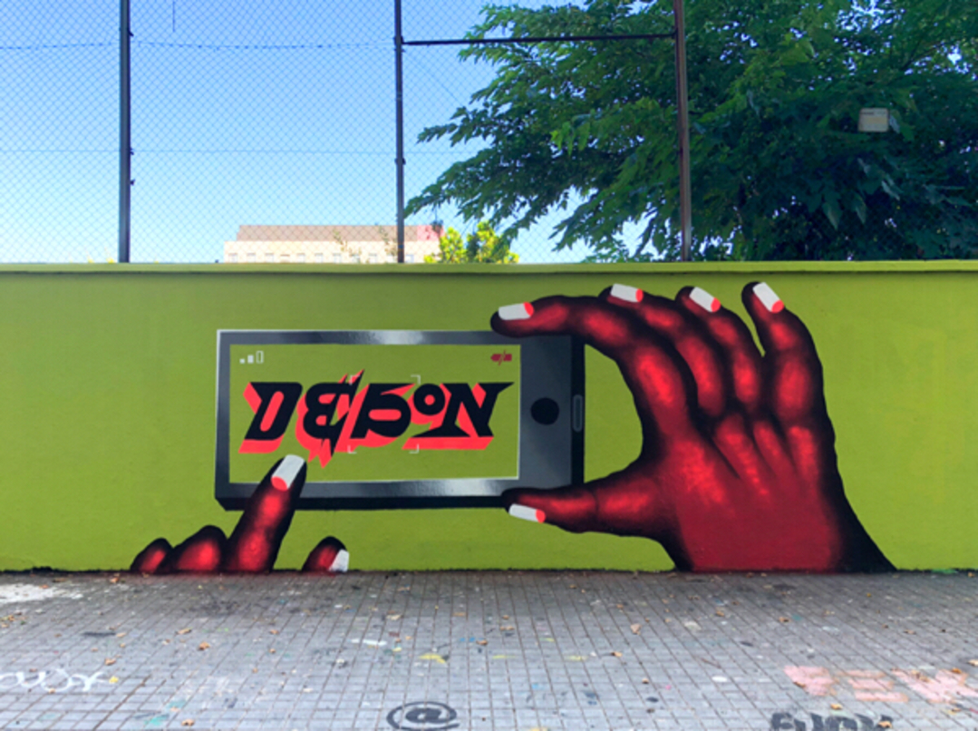 Wallspot - degon -  - Barcelona - Agricultura - Graffity - Legal Walls - 