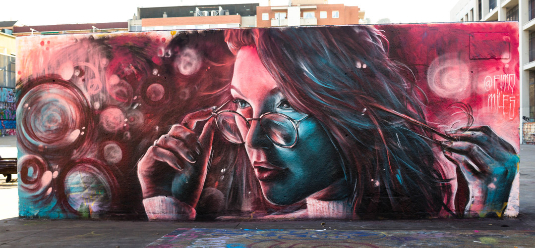 Wallspot - JOAN PIÑOL - JOAN PIÑOL - Projecte 07/02/2019 - Barcelona - Tres Xemeneies - Graffity - Legal Walls - Illustration - Artist - Bublegum